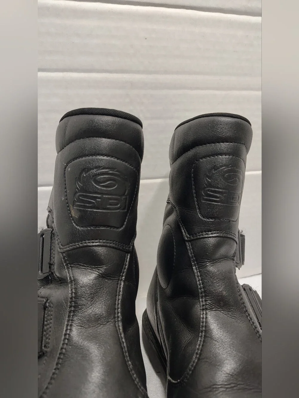 Sidi Scramble Motorcycle Riding Boots X Men's # 9.5 US Leather Made